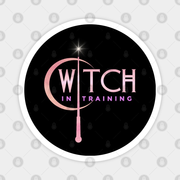 Witch in training Magnet by ArtStyleAlice